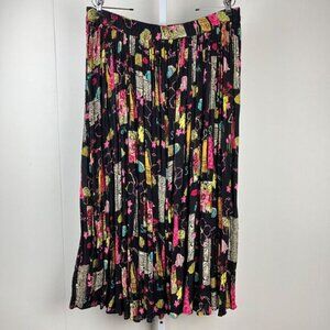 Vintage White Stag Maxi Skirt‎ Womens 18W/20W Tropical South Seas Print Island